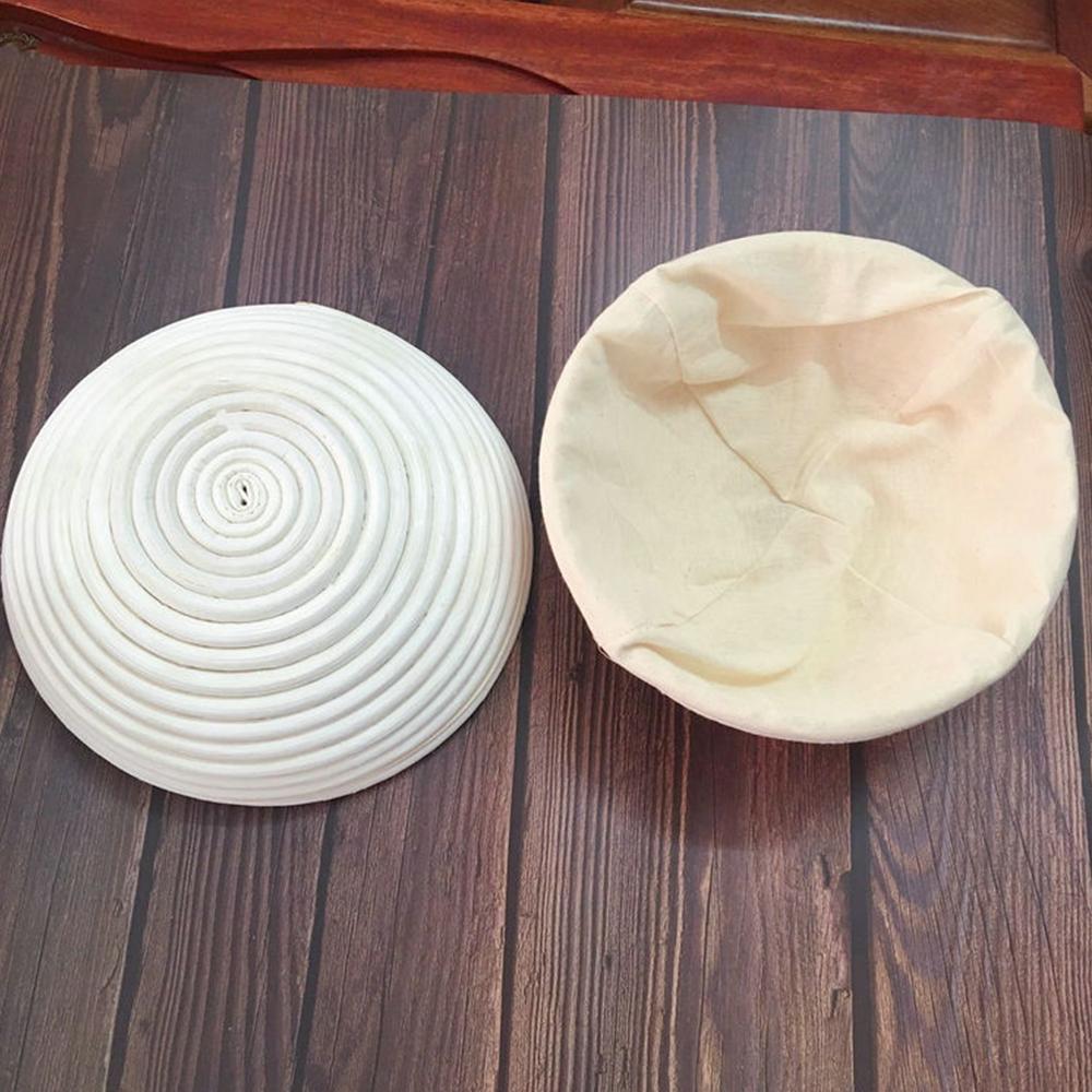 Coș de dospire pâine 23cm Rotund Artizanal Pâine cu maia