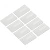 8pcs Toilet Shims Soft Plastic Stackable Transparent