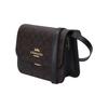 Coach Brynn 25 Classic Monogram Flap Coated Canvas And Leather Shoulder Bag Women Shoulder Bag Brown C5633-IMAA8