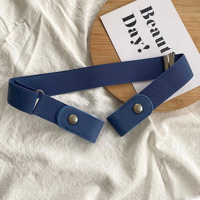 

Чудо, подчеркивающее талию, Регулируемый невидимый эластичный пояс, Летнее украшение для джинсов, Для ленивых, Бесшовный, Пояс без перфорации, Женский