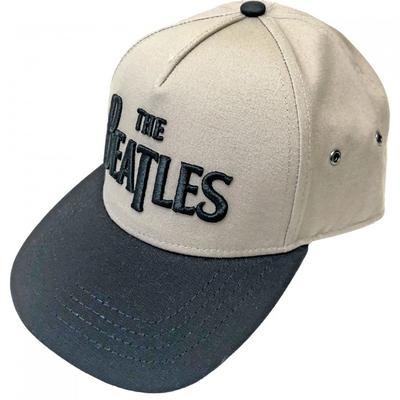 The Beatles Unisex Adult Drop T Logo Snapback Cap