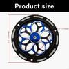D5BE Motorcycle Engine Heat Dissipation Cover Fan Cover High Efficiency Cooling Aluminum Easy tallation Universal