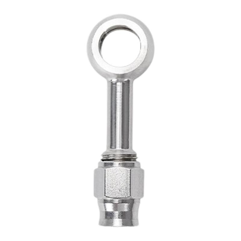 AN3 Standard Brake Line Quick Link Fitting Strong Aluminum Stress Brake Hose Fitting for Enhanced Motorcycle Safety