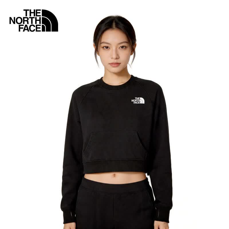 The North Face Women s 8KDS Short Knit Sweatshirt M