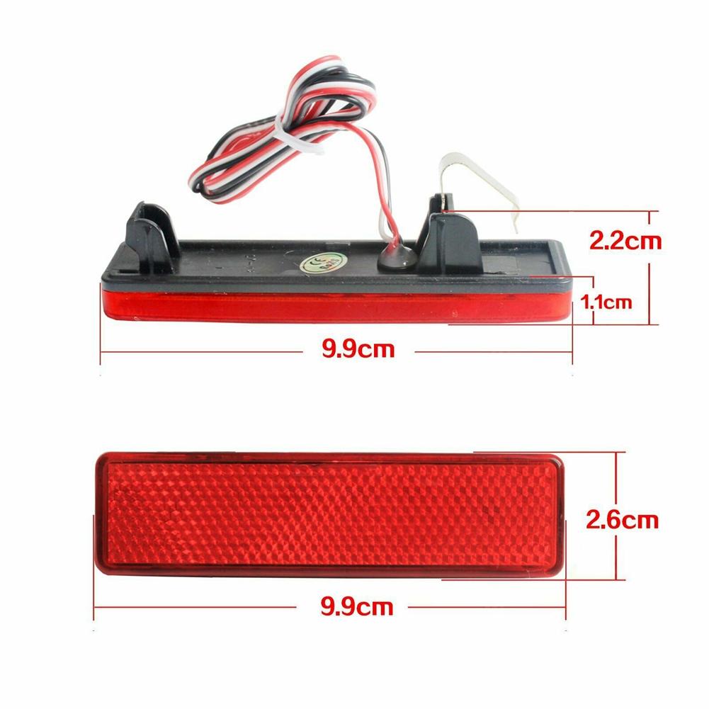 Rear Bumper Reflector Light Brake Lamp For Renault Trafic Master For Nissan Primastar For Opel Vauxhall Movano