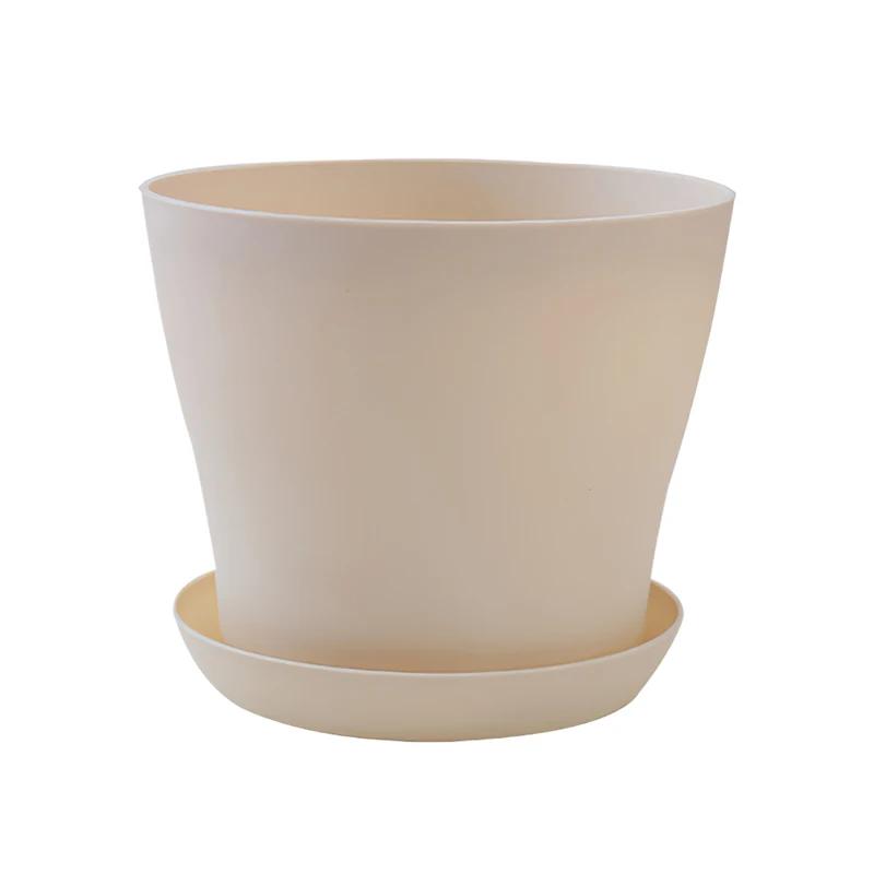Flower Pot Round Planters Candy Color Succulents Plant Pot Office Desktop Balcony Home Garden Decoration Outdoor Potted 5 Sizes