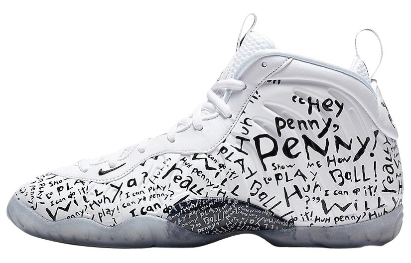 Nike Little Posite One  Lil Penny  Gs 644791-101 39