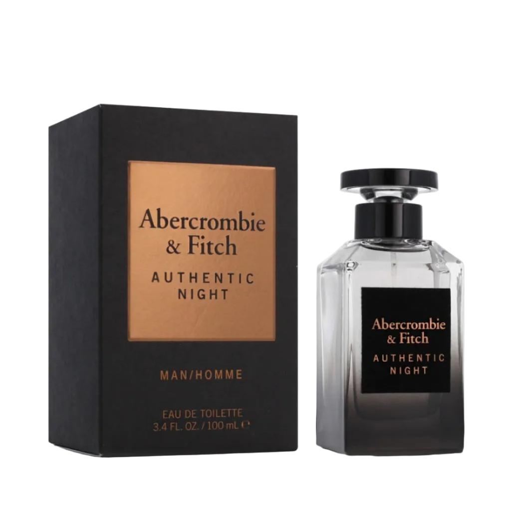 Abercrombie & Fitch Authentic Night Eau De Toilette 100ml Spray