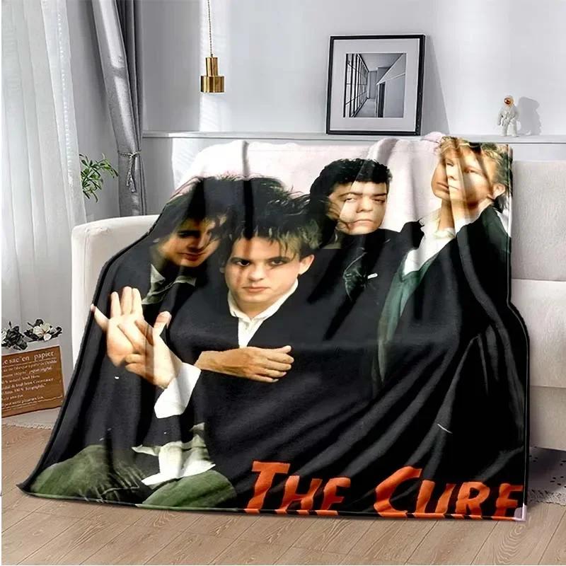 The Cure Sports Deka, Lehká Teplá Izolace Pohovka Postel Kancelář Auto Chrániče Kolen Deky, Decke, couverture, stragulum