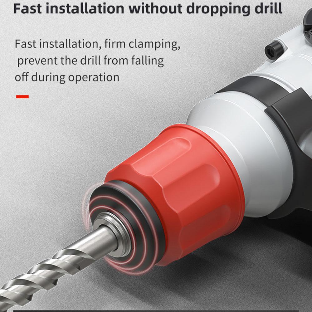 NAWIN Rotary Hammer High Power Heavy Impact Electric Hammer Concrete Breaker 21V Brushless Electric Hammer Power Tool