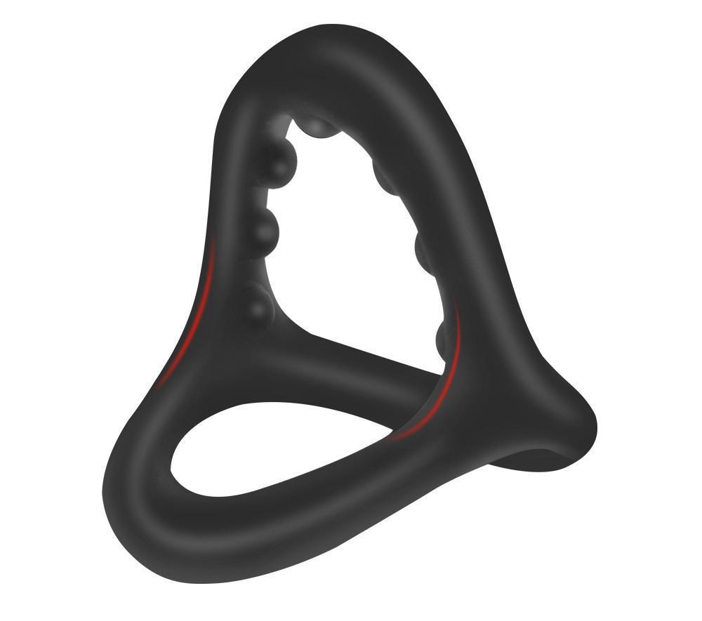 Anneau de sperme en silicone liquide avec tête de requin: Résistance du prépuce chez l'homme. Jouet sexuel pour adulte.