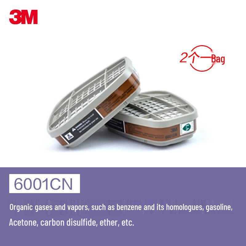 3M 6001CN Organic Vapor Filter Cartridge One Size