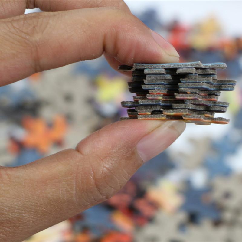 1 Stück Zufällig 500 Teile Kreatives Puzzlespiel Verschiedene Landschaftsbilder Anti-Stress-Puzzles Spielzeug Entwickelt Für Kinder Weihnachtsgeschenke