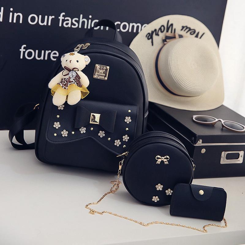 

Женский школьный рюкзак Модная женская сумка Набор рюкзаков