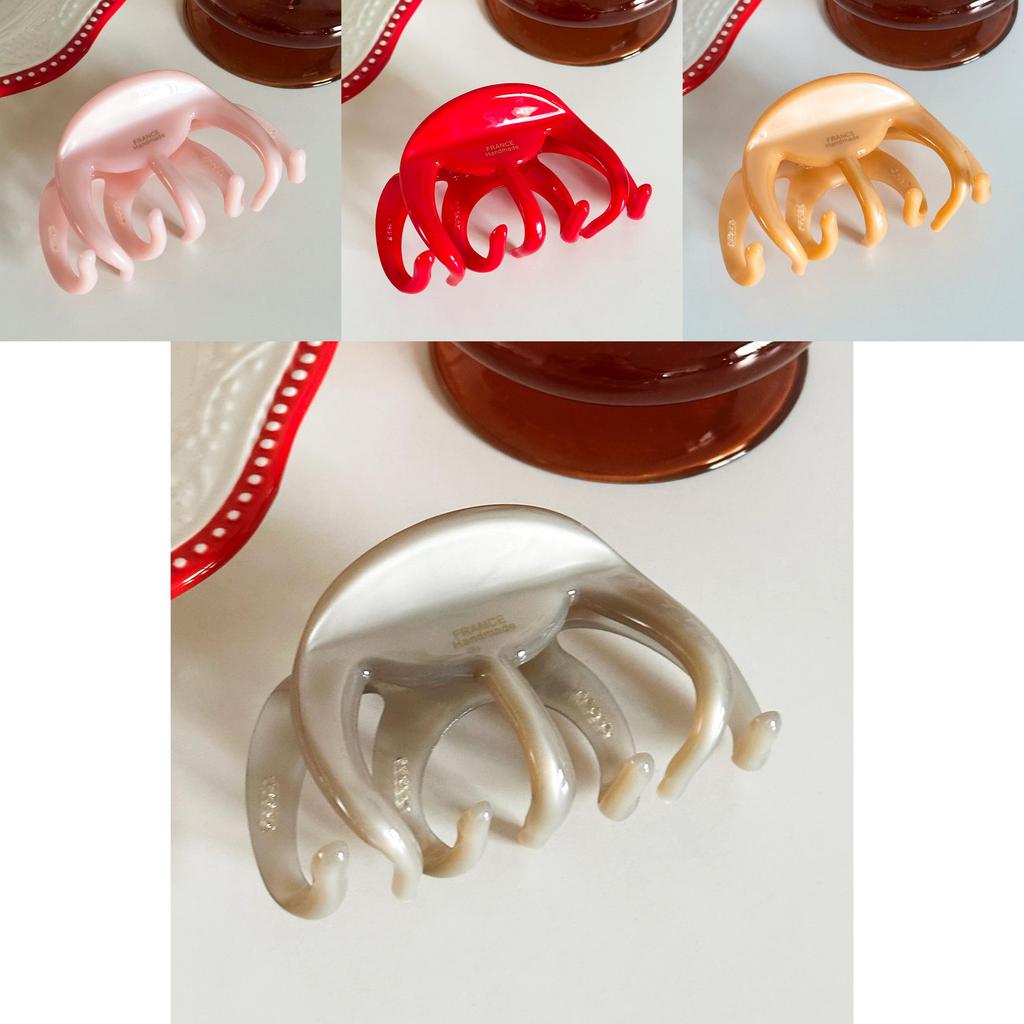 4mm Stylish Thick Acetate Hair Clip With Premium Feel For Elegant Updos And Fashionable Hairstyles