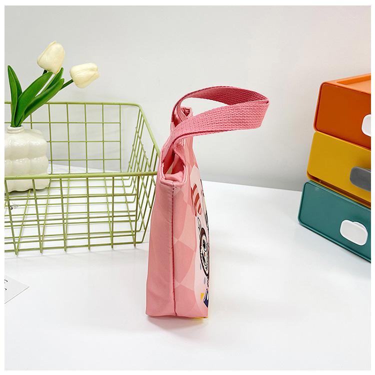 New Labubu handbag all-match lunch portable handbag student snack girl tote bag
