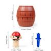 Divertido Barril Pirata Juguete Espada Apuñalar Juego de Mesa Pirata Saltarín Juguetes de Halloween para Niños Juguetes Interactivos Padre-hijo para Niños