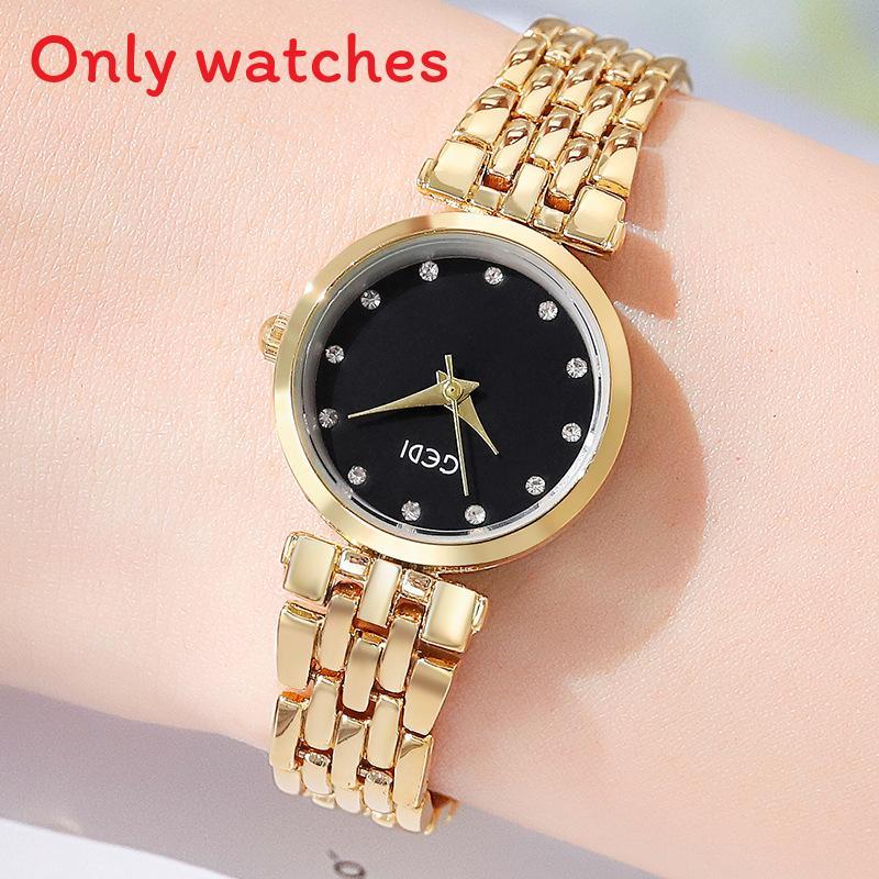 

Fashion Vintage Ladies Watch With Alloy Quartz Movement For Casual Wear чёрный