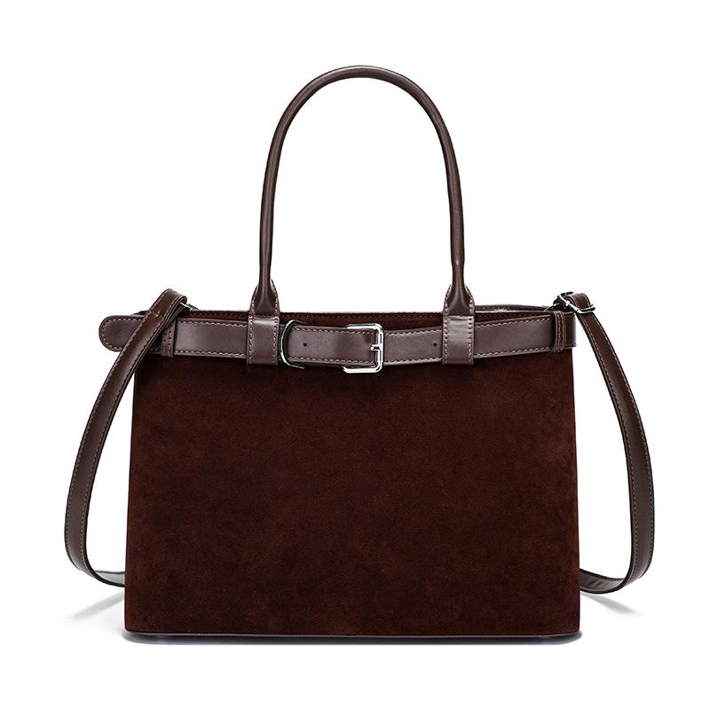 Nouveaux sacs pour femmes automne et hiver, sacs à main de mode rétro de grande capacité pour les déplacements, sacs à bandoulière simples, sacs fourre-tout messager