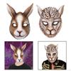 Animal Mask Easter Cosplay ,Accessories Props, PU Foam, Facial Half Face Cover for