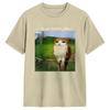 Unisexs TShirts Meowl Im a New Soul Cat Owl Meme 100 Cotton Tee Shirt Short Sleeve  T Shirt Round Collar Clothing Plus Size
