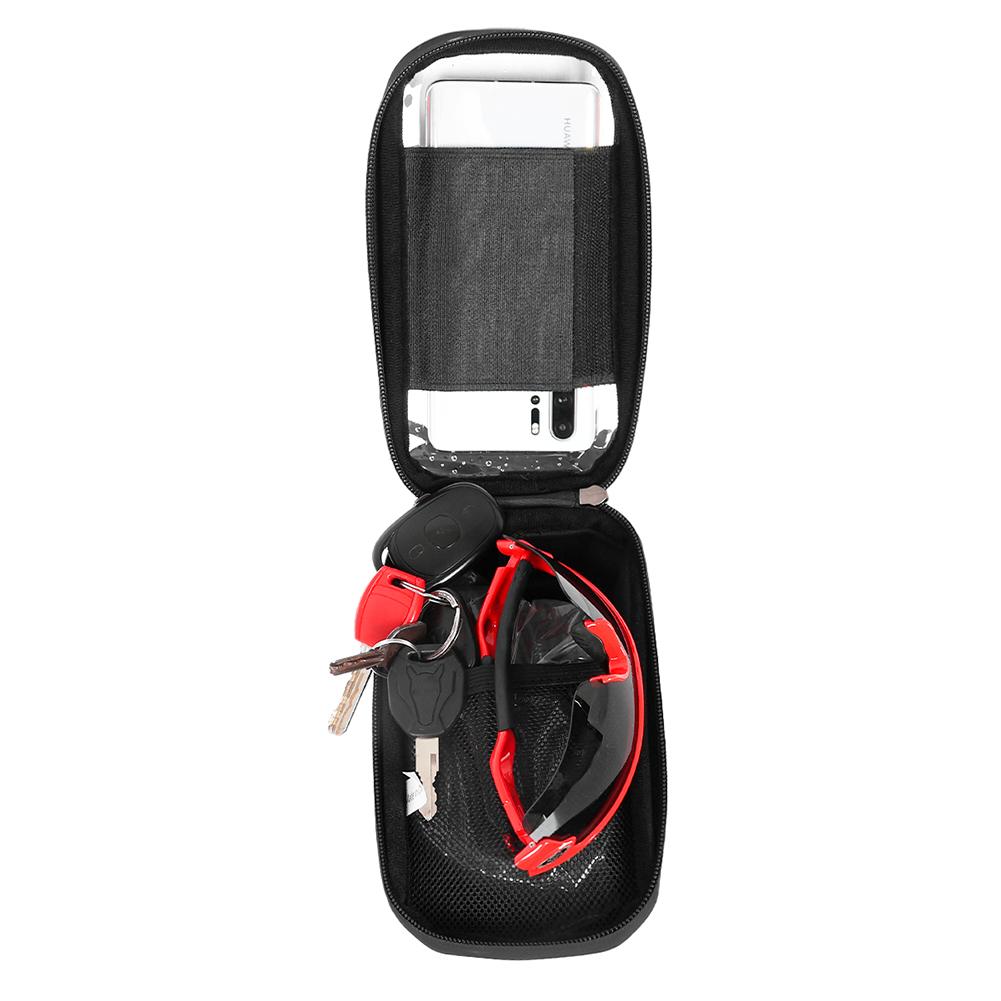 Touch Screen Bicycle Bag Bicycle Accessories Bicycle Front Frame Bag Touch Screen Cycling Bag Bike Phone Bag Fit for 7 In Phones