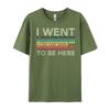 Lustiges PC-Gamer Ich war AFK, um hier zu sein Weg von der Tastatur Rot und Schwarz Grafik T-Shirt für Erwachsene Frühling Herrenbekleidung Angebote