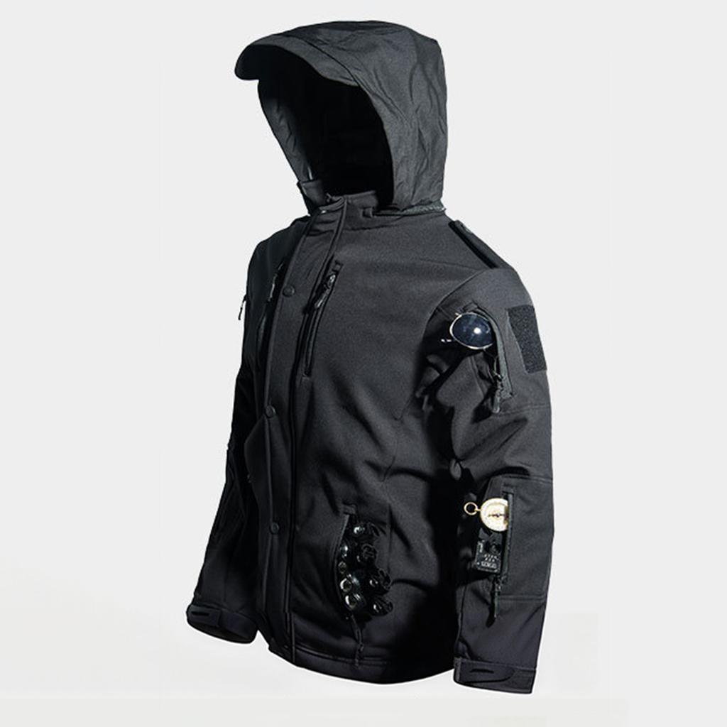 Men's Winter Solid Color Jackets Men's Fashion Trend Jackets Breathable Windproof Jackets Outdoor Sports Jackets