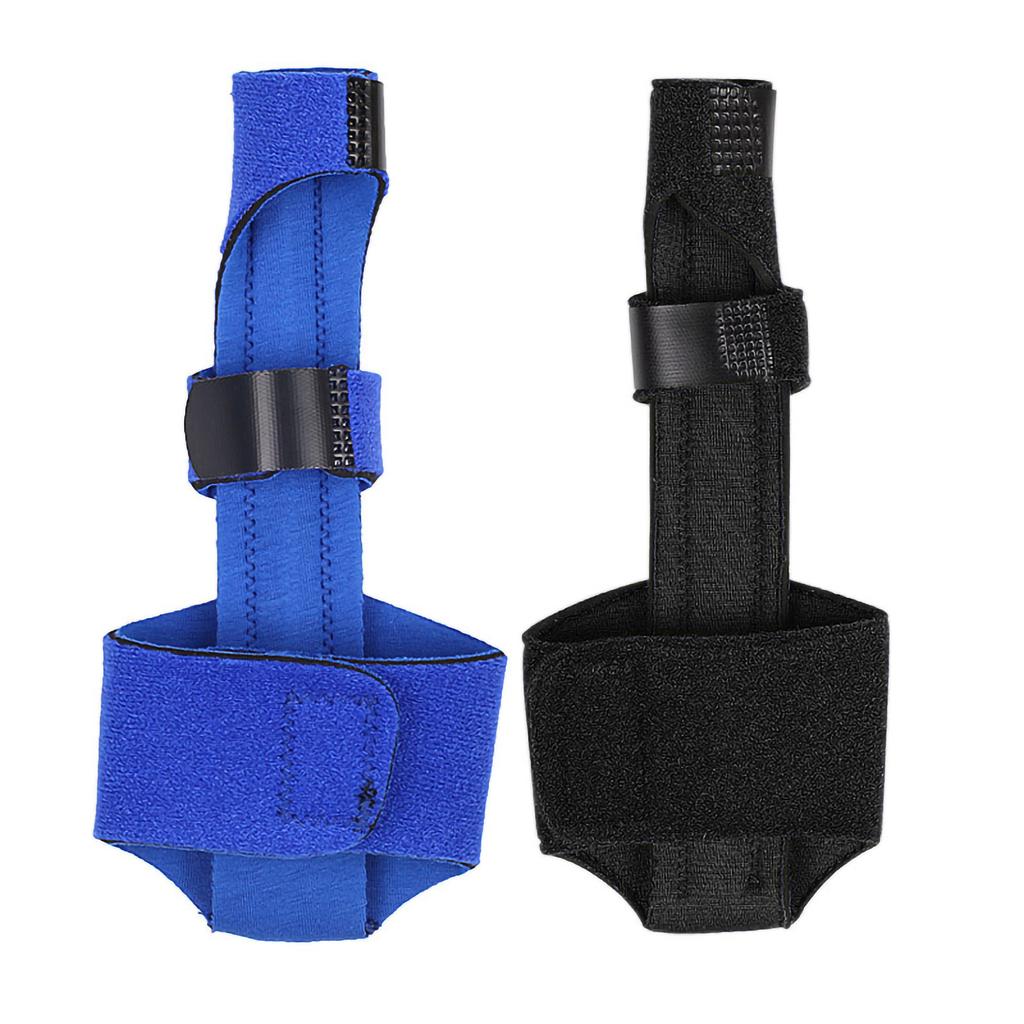 Attelle de correcteur de doigt en Nylon polyuréthane aluminium, sangle fixe de doigt réglable pour la récupération