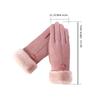 Women Autumn Winter Thick Plush Gloves Cute Furry Warm Mitts Full Finger Touchscreen Mittens Outdoor Sport Female Gloves