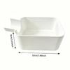 Waterproof Washing Machine Drain Tray Plastic Drain Water Collection Tray  Laundry Room Use