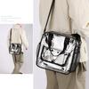 PVC Transparent Swimming Bag Beach Shoulder Crossbody Bag Large Summer Clear Waterproof Fitness Pool Yoga Handbag Sports Tote
