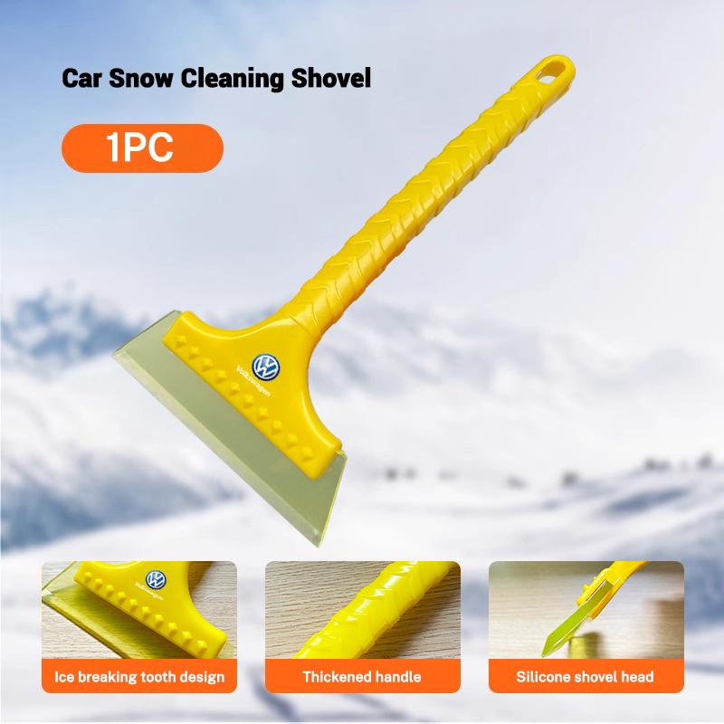 Hot Anti Car Snow Brush Cleaning Shovel Glass Ice Scrapers Tool For Volkswagen VW GOLF 4 5 6 Polo Passat B5 B7 Touareg Bora Tigu