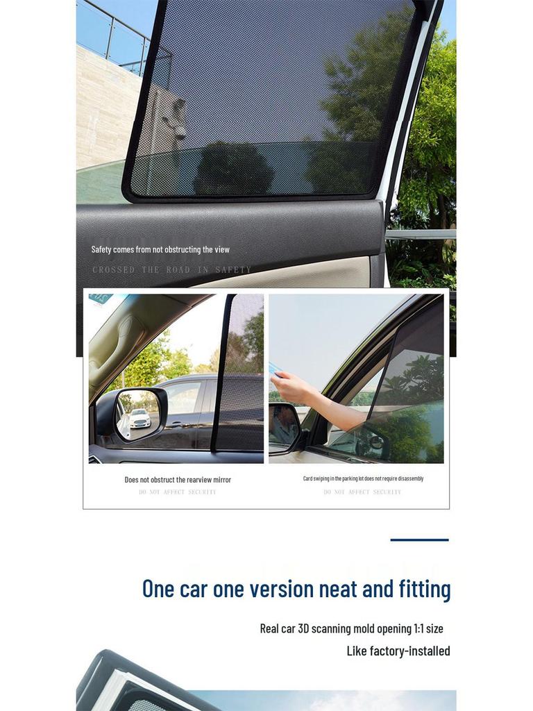 Magnetic Sunshade for BYD Sea Lion EV: Heat Insulation & Sun Protection for 05/06/07 Models