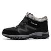 Boots for Men Couple Winter with Fur  Warm Snow Boots WoMen Winter Work Casual Shoes Sneakers High Top Ankle Hiking Boots