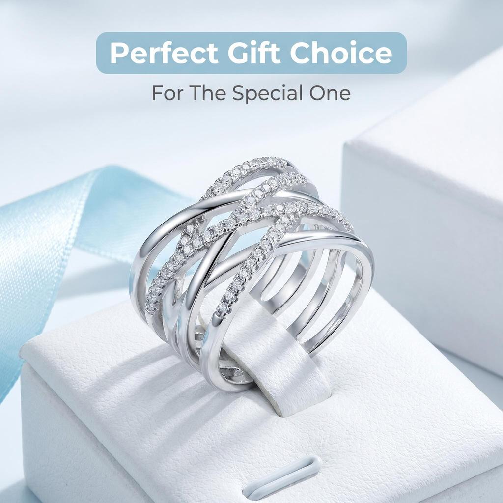 Copper Simple Luxury 5A Zircon Classics Rings For Women Cassic Wedding Engagement Wedding Bands Fine Jewelry Gift