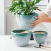 Nordic Style Extra-Large Ceramic Flower Pot for Indoor and Outdoor Use - Ideal for Money Tree & Pothos Creative Bonsai