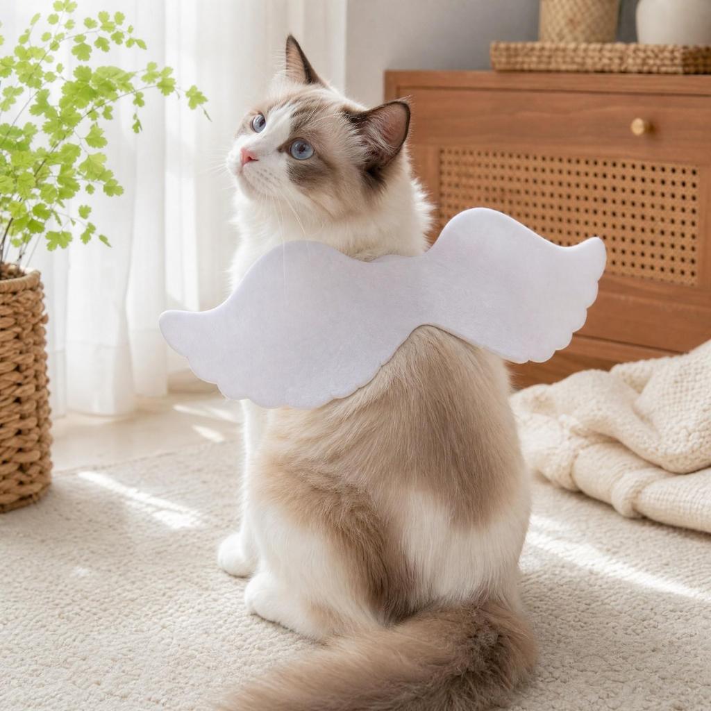 Pet Dress-up Wings with Straps Cosplay Decorative Easy to Put On