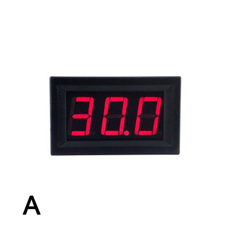 

0.36 Inch Two-wire Digital Voltmeter DC 4.5V to 30V Digital Voltmeter Voltage Panel Meter Red/Blue/Green For Car Motorcycle