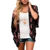 Summer Ladies New Chiffon Beach Skirt Blouse Vacation Style Leopard Print Cardigan Casual Sunscreen Clothing