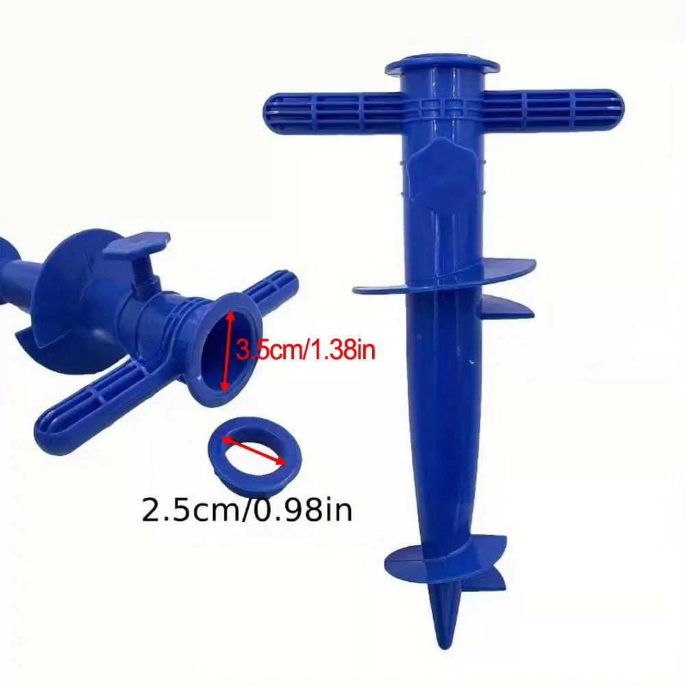 Adjustable Adjustable Sun Umbrella Bases Fixation Tools Sand Ground
