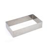 5cm Height Rectangle Thick 304 Stainless Steel Mousse Ring Tiramisu Cake Mold Cheese Fondant Baking Tool Household DIY Bakeware
