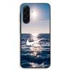 Case For Samsung Galaxy A17 White Nike Logo Sea Sun Maniacase
