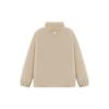 MLB Lamb Fleece Stand Collar Warm Windproof Jacket Unisex Jacket Light-Beige 3AFDB0626-43BGS