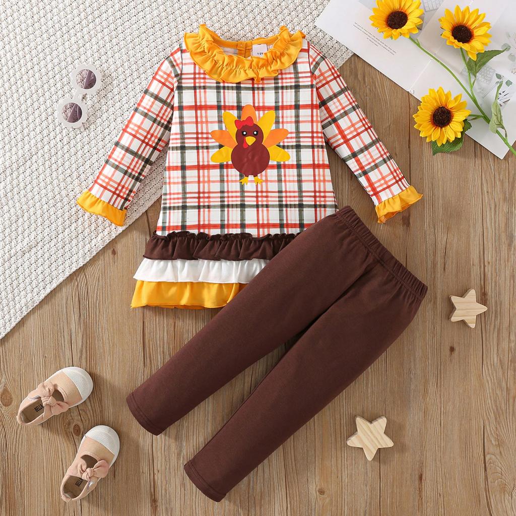 Kids' Long-Sleeve Top Set - Casual, Stylish & Versatile Children's Outfit