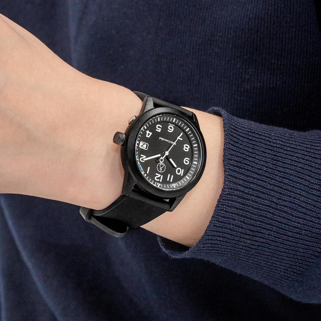 Citizen Q&Q Smile Solar Watch D08A-001VK Black