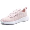 Fashion Women Running Walking Shoes Mesh Light Sneaker Fitness Sport Flats Comfortable Breathable Black Fitness Size 35-42 Loafers