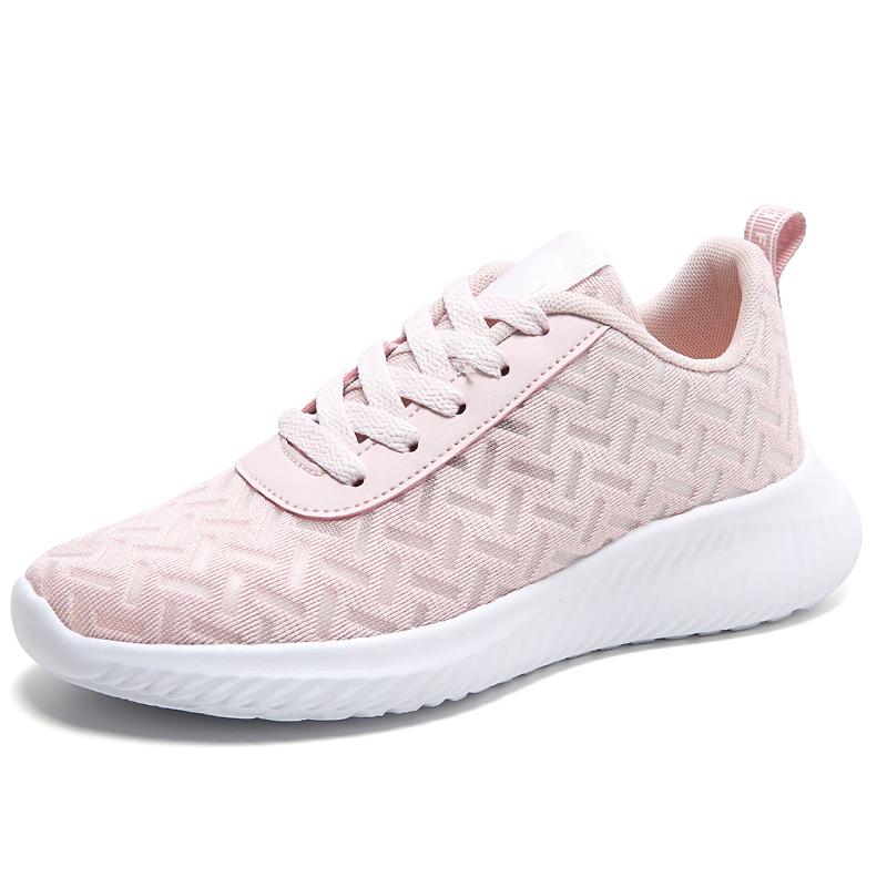 Fashion Women Running Walking Shoes Mesh Light Sneaker Fitness Sport Flats Comfortable Breathable Black Fitness Size 35-42 Loafers