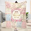 Floral Birthday Celebration Flannel Blanket-Soft and Suitable for Sofas,Beds,Offices,Travel,All Seasons,Great Gift for Holidays and Birthdays.