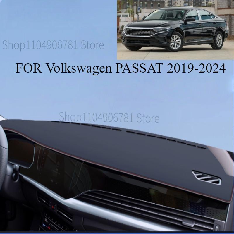FOR Volkswagen PASSAT -2024 Car Dash Mat Dashmat Dashboard Mat Cover Sun Shade Dash Board Cover Carpet  Accessories